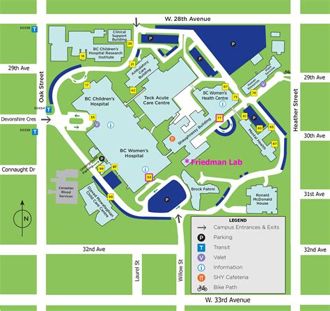 seattle children's hospital map.